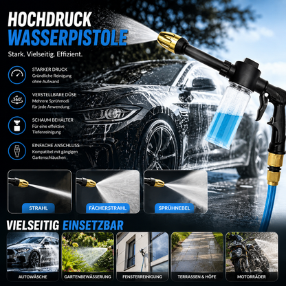 PowerJet™ | Hochdruck Wasserpistole Für Auto/Garten